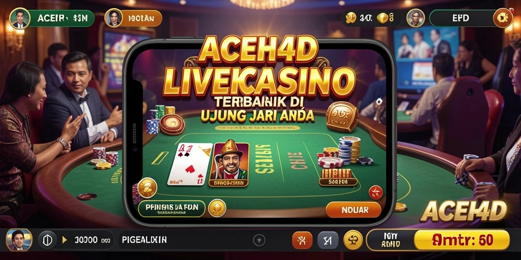 Gameplay Live Casino yang mengasyikkan dan interaktif.