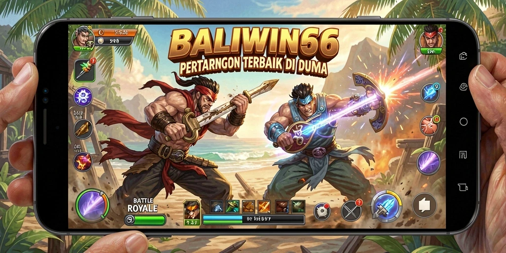 Screenshot gameplay BALIWIN66 dengan aksi pertarungan mendebarkan.