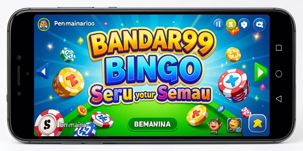 Tampilan menarik dari gameplay Bingo di BANDAR99.