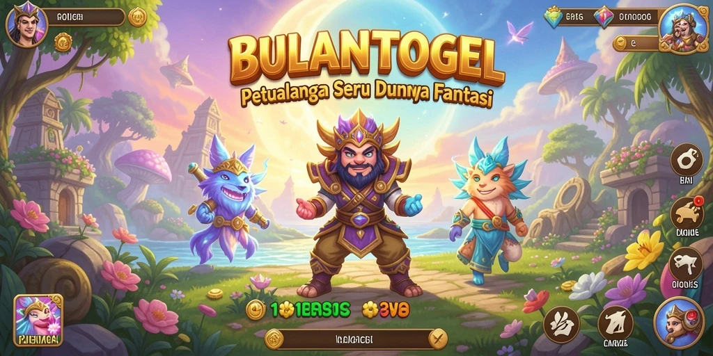 Tangkapan layar gameplay BULANTOGEL yang mendebarkan dan penuh warna.