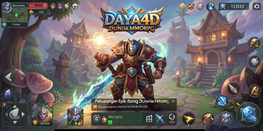Gameplay seru dan interaktif dalam DAYA4D.