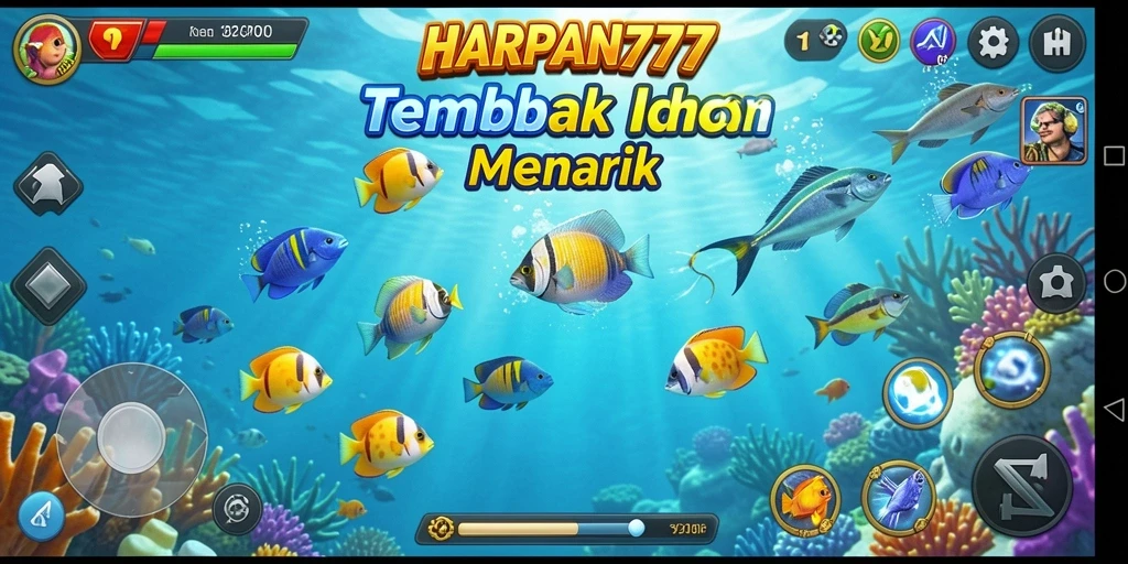 Gameplay seru dan menarik dari HARAPAN777 yang menguji keterampilan menembak ikan.