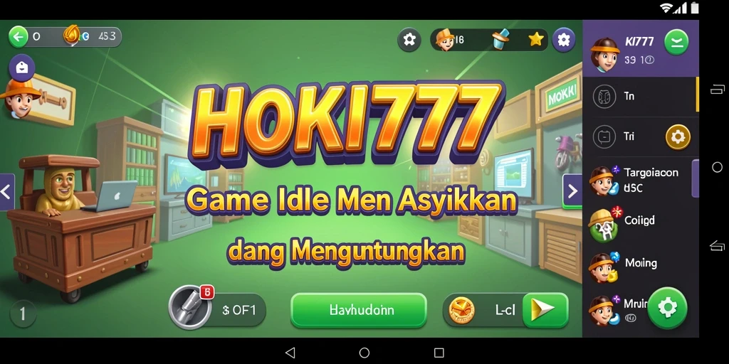 Gameplay HOKI777 yang menarik dan penuh keseruan.