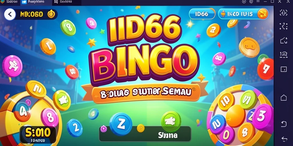 Tampilan gameplay menampilkan keseruan bermain Bingo di ID66.