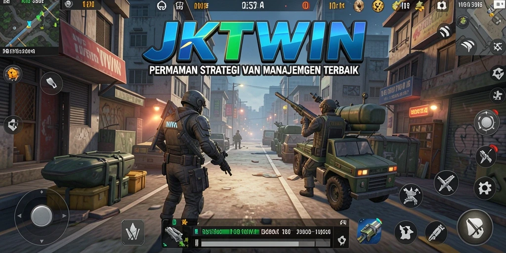 Tampilan gameplay JKTWIN yang menakjubkan dan penuh strategi.