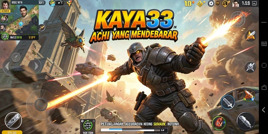 Tampilan screenshot utama KAYA33 menampilkan aksi pertarungan yang seru.