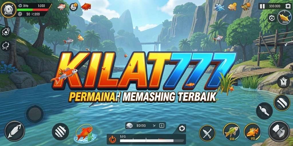 Tampilan gameplay KILAT777 yang seru saat menangkap ikan.