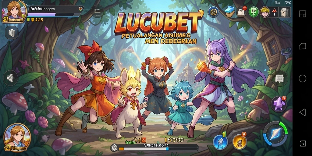 Tampilan gameplay LUCUBET yang menarik dan imersif.