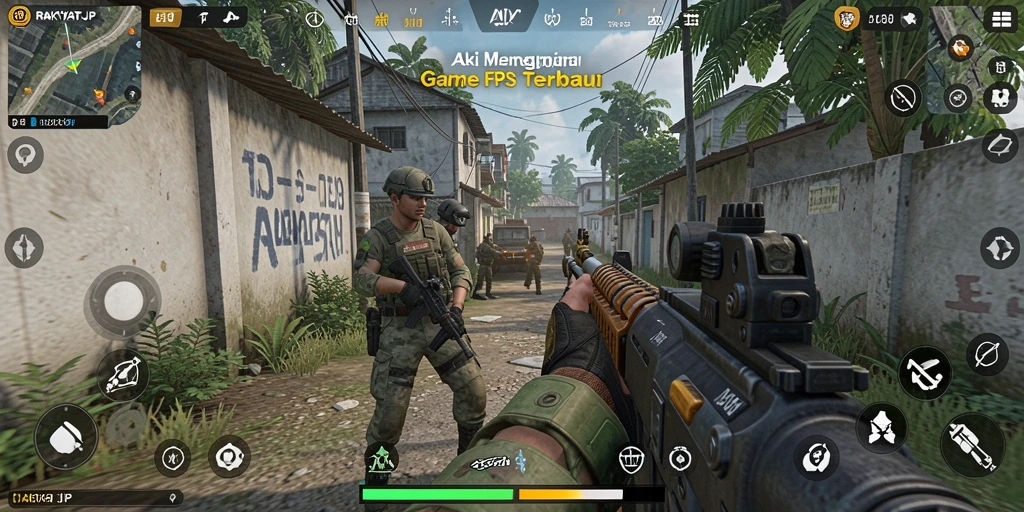 Tampilan gameplay RAKYATJP yang mendebarkan dan penuh aksi.