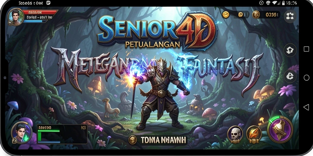 Menampilkan gameplay SENIOR4D yang penuh aksi dan petualangan.