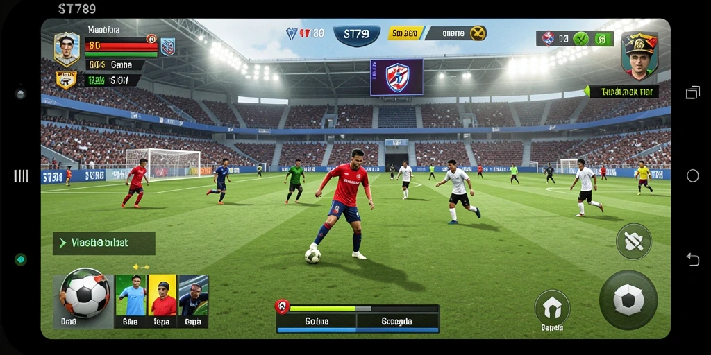Tampilan gameplay ST789 yang dinamis dan penuh aksi.